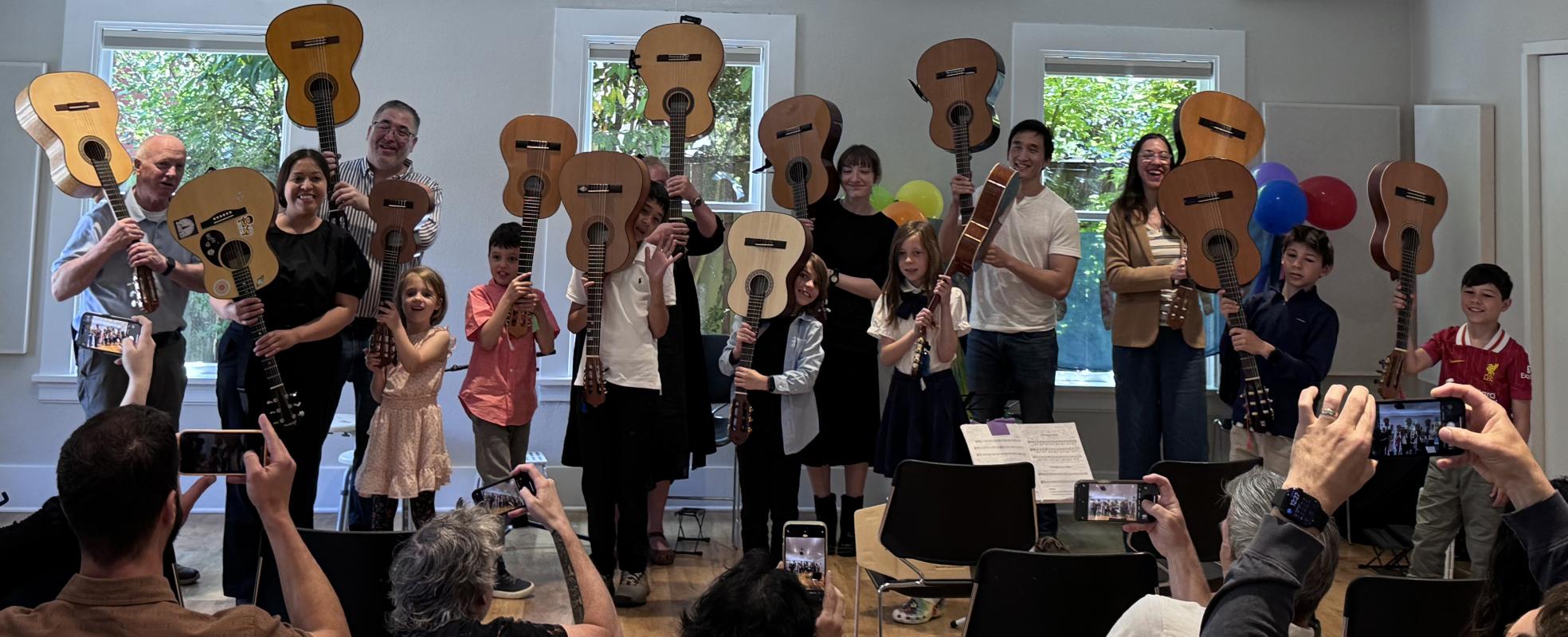 Suzuki Guitar Spring Recital at the Sellwood Smile Center
